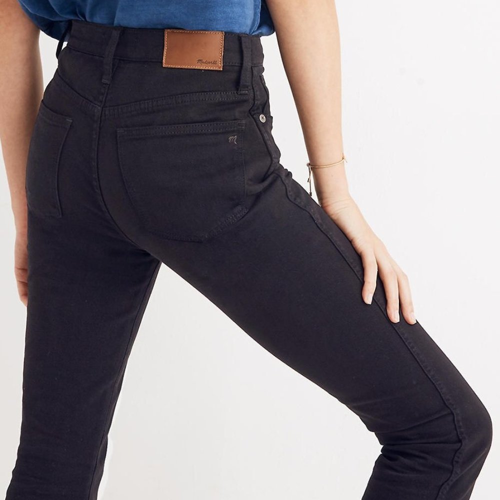 Madewell 10" High-Rise Skinny Jeans Johnny Wash - Picture 2 of 8